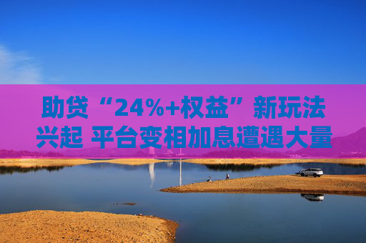 助贷“24%+权益”新玩法兴起 平台变相加息遭遇大量客诉  第1张
