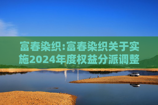 富春染织:富春染织关于实施2024年度权益分派调整可转债转股价格的公告  第1张