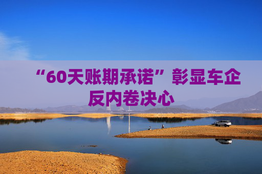“60天账期承诺”彰显车企反内卷决心  第1张