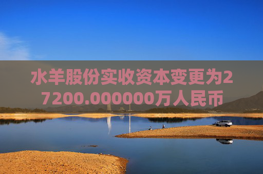 水羊股份实收资本变更为27200.000000万人民币  第1张