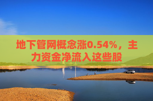 地下管网概念涨0.54%,主力资金净流入这些股