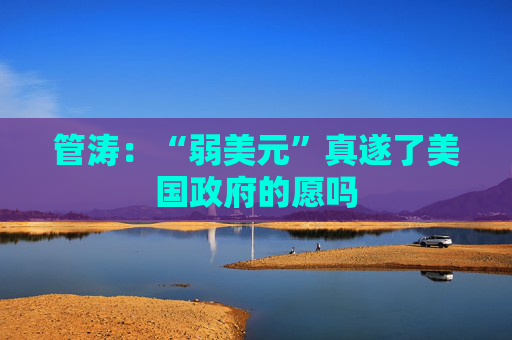 管涛:“弱美元”真遂了美国政府的愿吗 第1张 管涛:“弱美元”真遂了美国政府的愿吗 第1张
