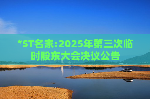 *ST名家:2025年第三次临时股东大会决议公告