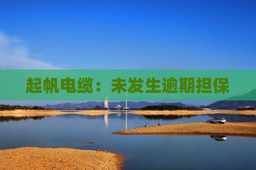 起帆电缆：未发生逾期担保