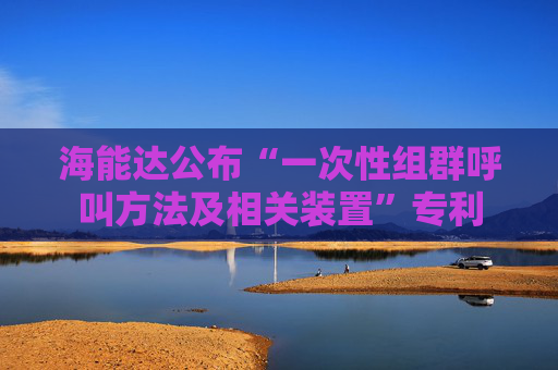 海能达公布“一次性组群呼叫方法及相关装置”专利
