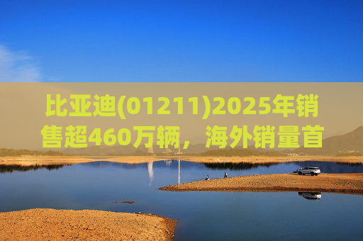 比亚迪(01211)2025年销售超460万辆，海外销量首次突破100万，蝉联三冠