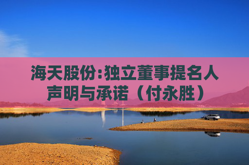 海天股份:独立董事提名人声明与承诺（付永胜）
