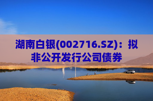 湖南白银(002716.SZ)：拟非公开发行公司债券  第1张