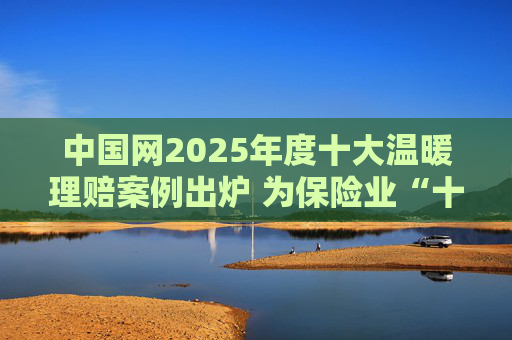 中国网2025年度十大温暖理赔案例出炉 为保险业“十五五”开好局起好步贡献力量
