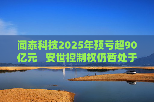 闻泰科技2025年预亏超90亿元   安世控制权仍暂处于受限状态