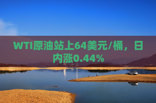 WTI原油站上64美元/桶，日内涨0.44%