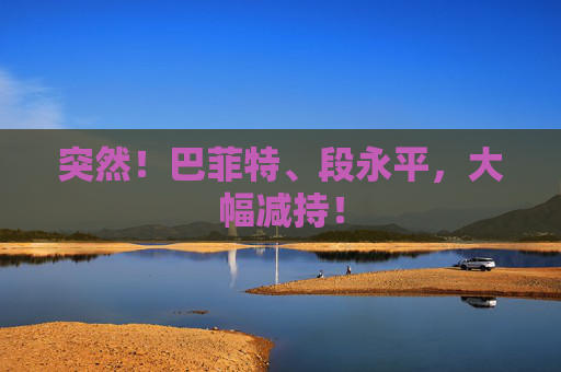 突然！巴菲特、段永平，大幅减持！