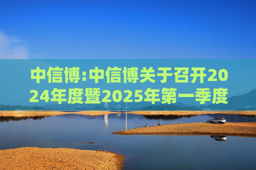 中信博:中信博关于召开2024年度暨2025年第一季度业绩说明会的公告