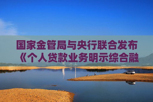 国家金管局与央行联合发布《个人贷款业务明示综合融资成本规定》