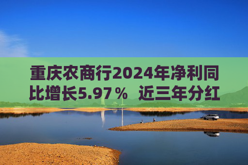重庆农商行2024年净利同比增长5.97% 近三年分红比例均超30%