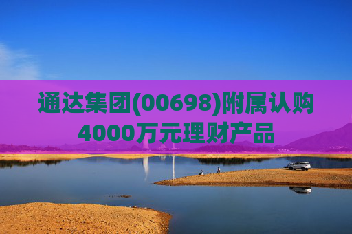 通达集团(00698)附属认购4000万元理财产品  第1张