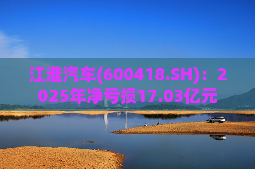 江淮汽车(600418.SH)：2025年净亏损17.03亿元