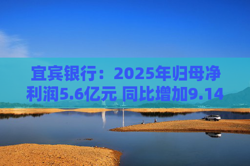 宜宾银行：2025年归母净利润5.6亿元 同比增加9.14%
