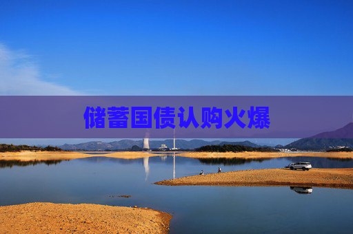 储蓄国债认购火爆  第1张