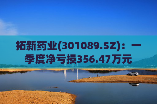 拓新药业(301089.SZ):一季度净亏损356.47万元
