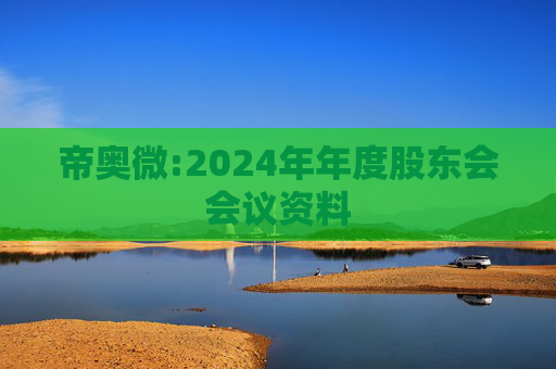 帝奥微:2024年年度股东会会议资料