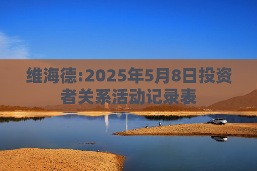 维海德:2025年5月8日投资者关系活动记录表