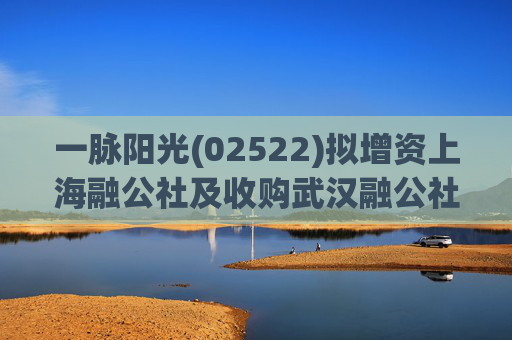 一脉阳光(02522)拟增资上海融公社及收购武汉融公社51%股权