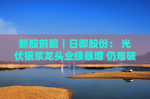 新股前瞻|日御股份: 光伏银浆龙头业绩暴增 仍难破流动性困局?