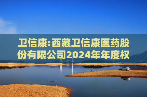卫信康:西藏卫信康医药股份有限公司2024年年度权益分派实施公告  第1张