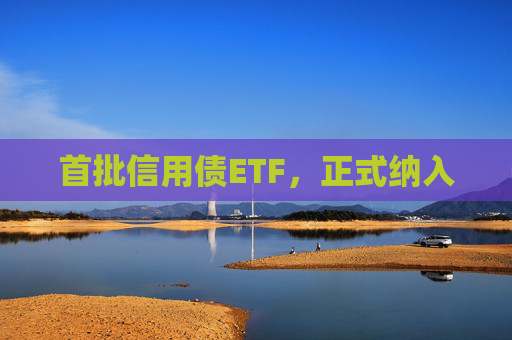 首批信用债ETF，正式纳入