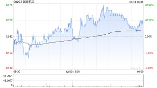 国泰航空遭英国太古集团有限公司减持约1.53亿股 每股作价11.74港元