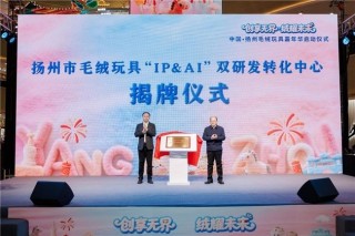 从“制造”到“智造”，二元魂携手扬州加码AI毛绒玩具出海