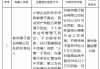 泉州银行因小微企业和涉农贷款数据不真实等被罚625万元，一名责任人被禁业终身