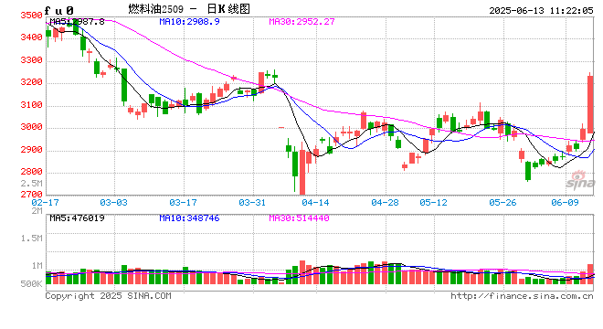 开盘|国内期货主力合约涨跌不一 燃料油涨停 第2张 开盘|国内期货主力合约涨跌不一 燃料油涨停 第2张