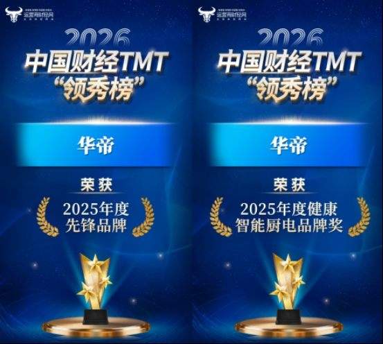 揽获五项大奖!华帝树立厨电高质量发展新标杆 第1张 揽获五项大奖!华帝树立厨电高质量发展新标杆 第1张