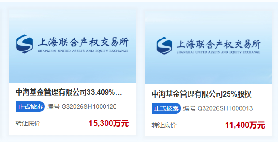 中海基金控股权“甩卖”:国联民生与外资联手退出,底价2.67亿捆绑转让 第1张 中海基金控股权“甩卖”:国联民生与外资联手退出,底价2.67亿捆绑转让 第1张